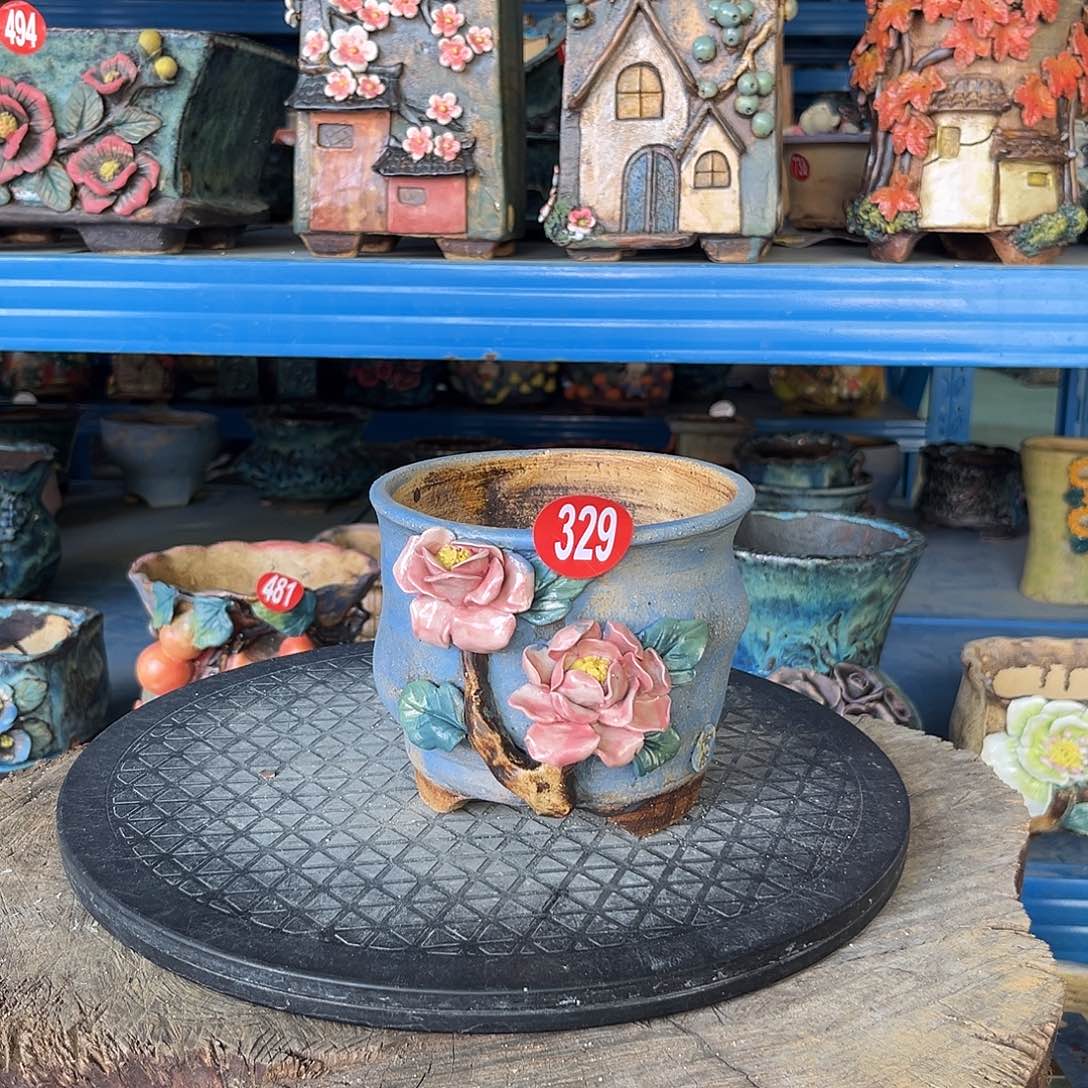 福利329 号陶然花器手工花盆