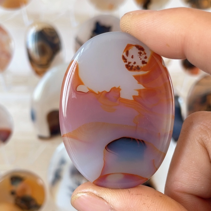 玛瑙/玉髓吊坠(不含链)未镶嵌X*Y