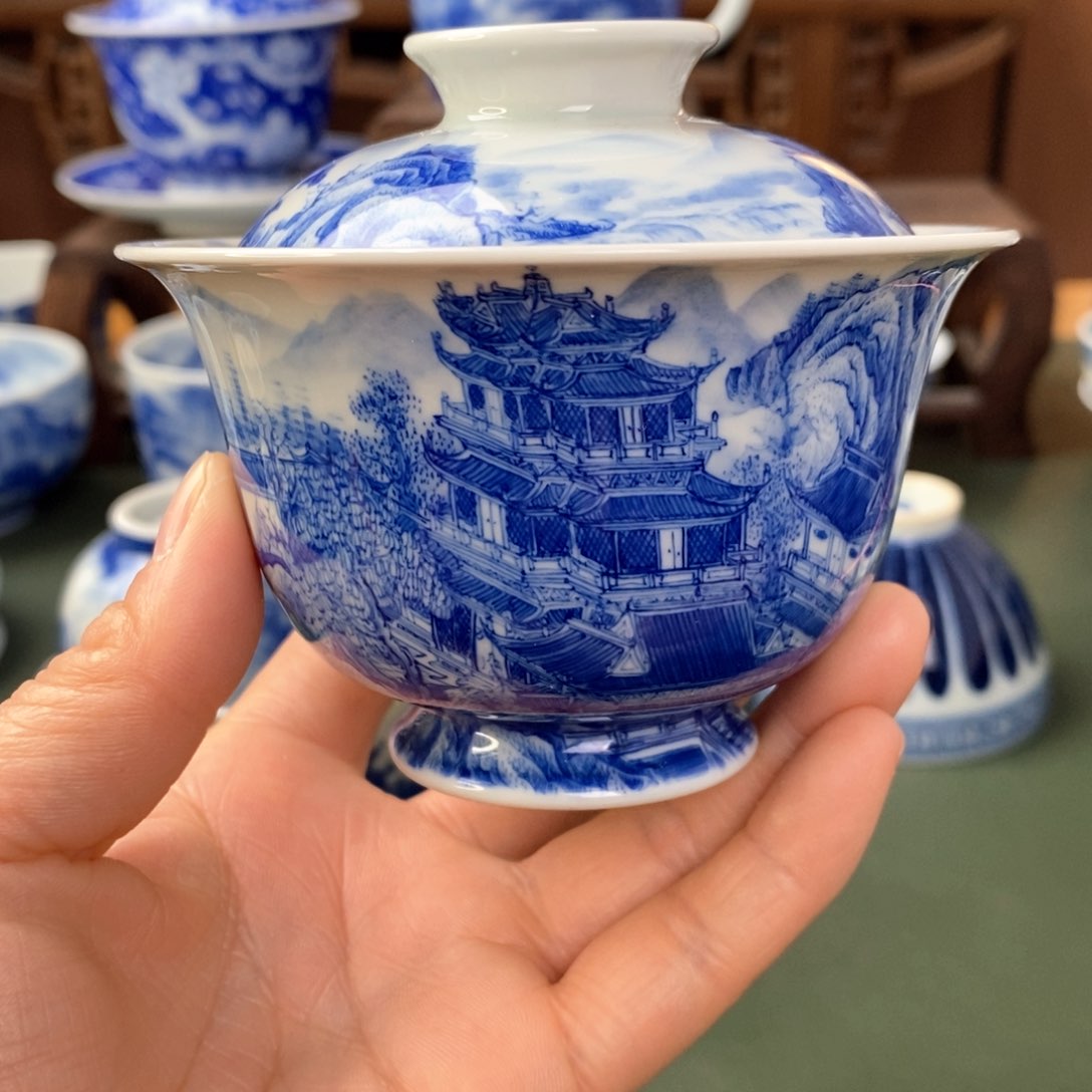 杯景德镇陶瓷手工手绘