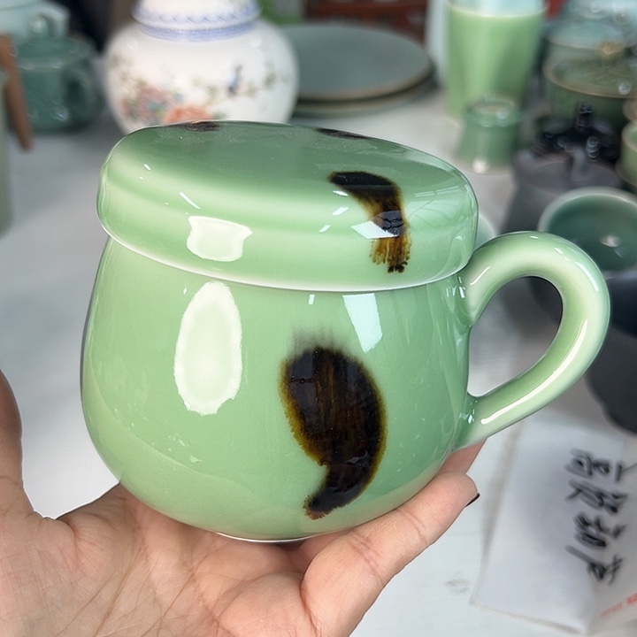 小米茶器龙泉青瓷