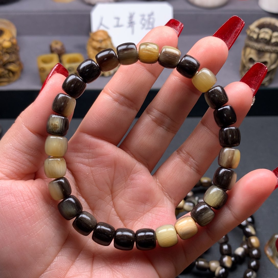 驼骨把件好看驴踢