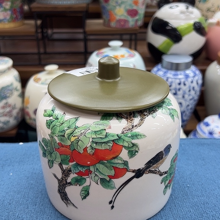 瓷片茶叶罐茶叶罐@@862