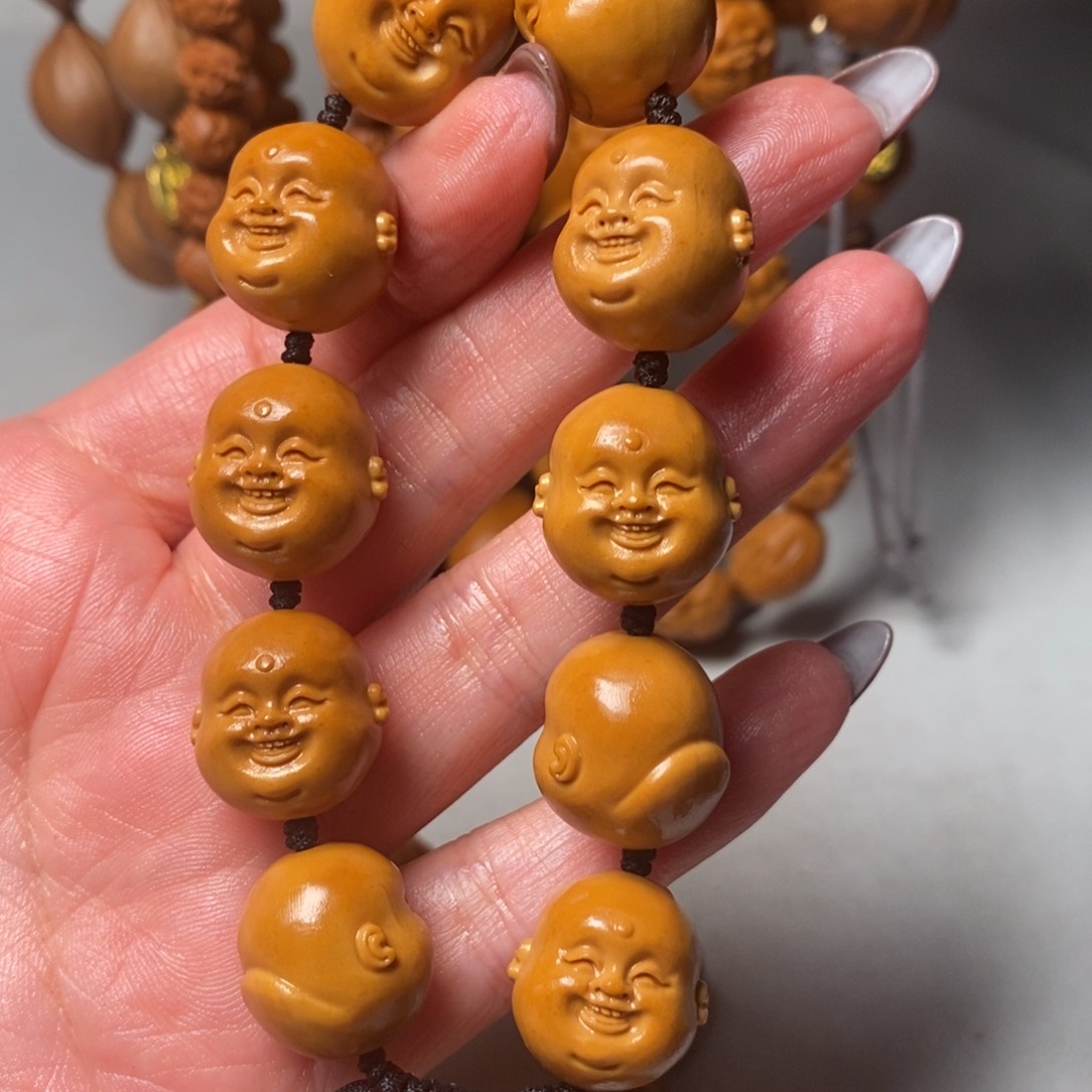 橄榄核手串/手链十分开心