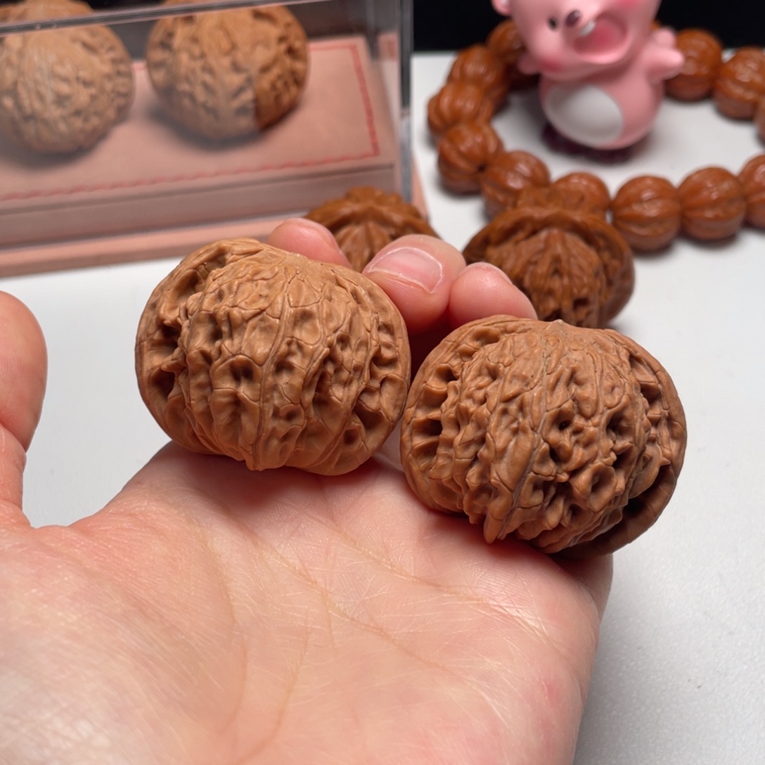 文玩核桃吊坠磨盘42