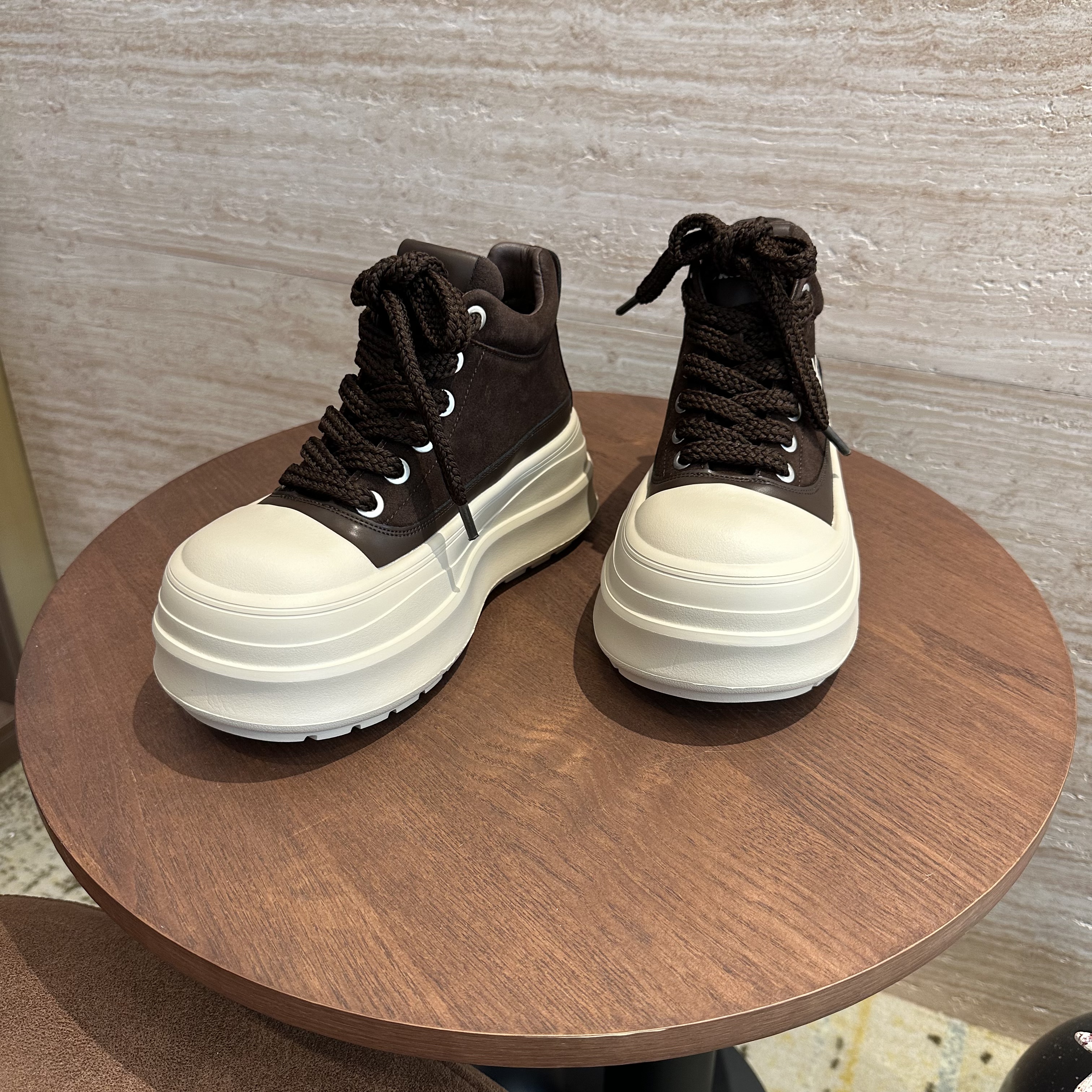 【与然良品】651-568爆款百搭时尚厚底{二棉}}休闲鞋