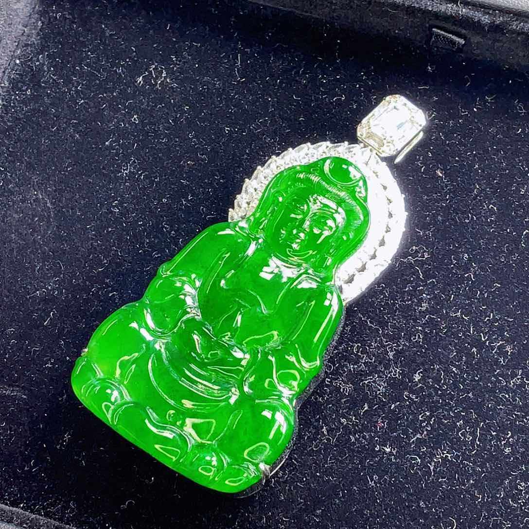 翡翠吊坠(不含链)未镶嵌