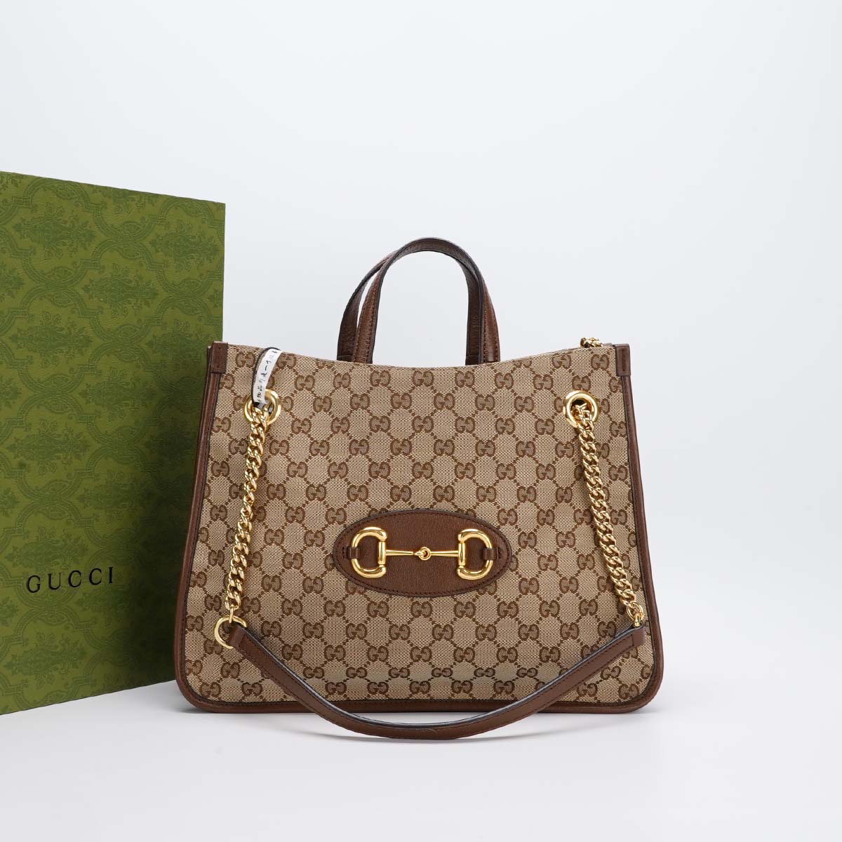 95新 GUCCI/古驰 【诗诗】1955托特包/BGH005720001