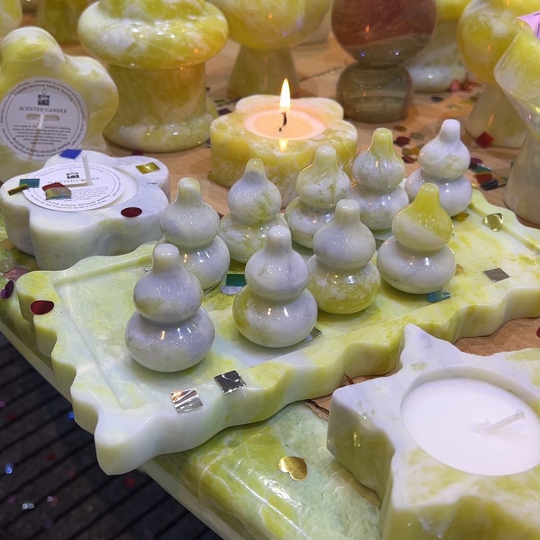 石材爱尔兰绿小葫芦（挑选）