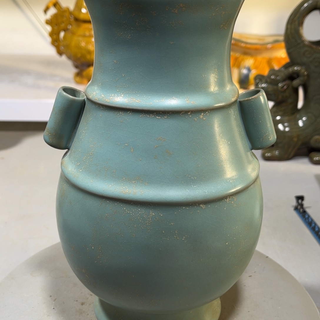 瓶汝窑瓷器品相完美