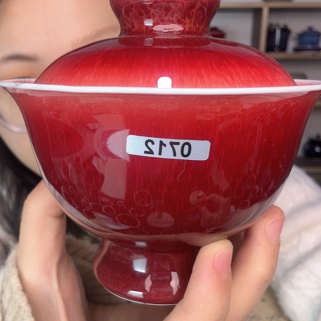 碗景德镇郎红陶瓷