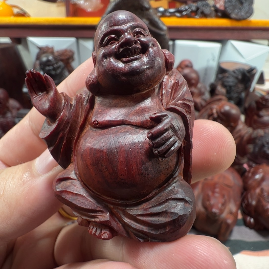 大***熊小叶紫檀乐乐加达摩