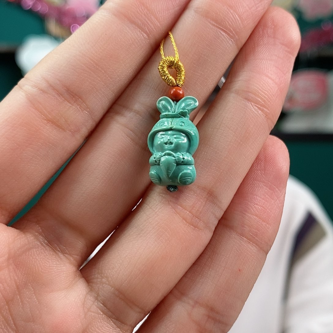 绿松石珠宝奇石未镶嵌