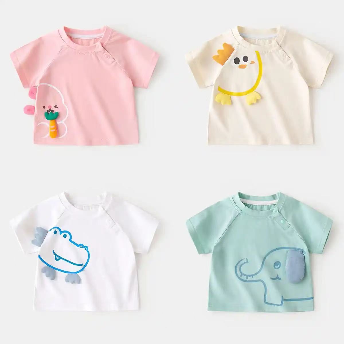 儿童春秋季夏季休闲体恤