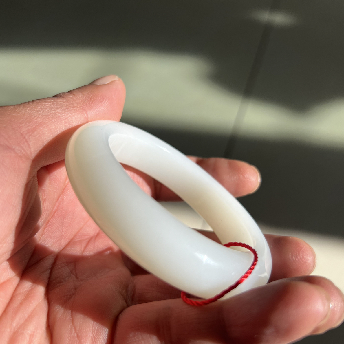 和田玉羊脂白玉手镯