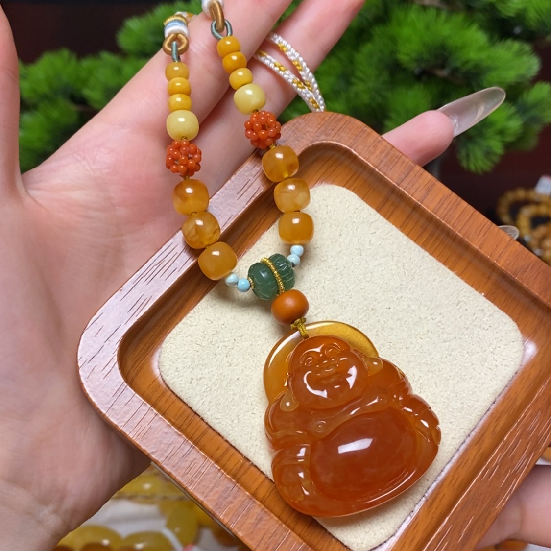 【闪购商品】未镶嵌颈饰蜜蜡项链