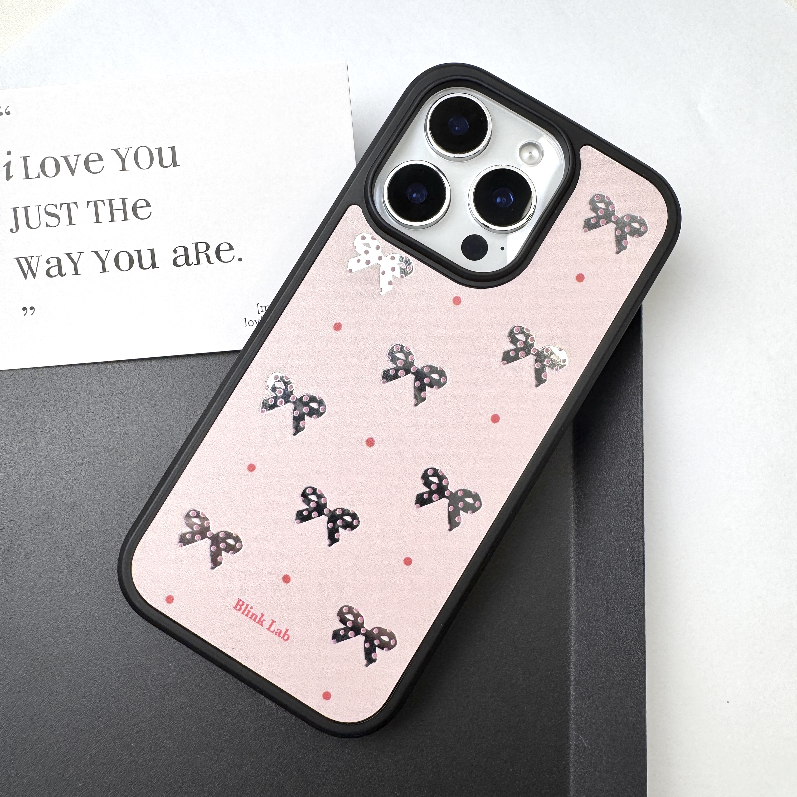 公主风镂空爱心蝴蝶结适用苹果17pro镜面手机壳iPhone16防摔15/14