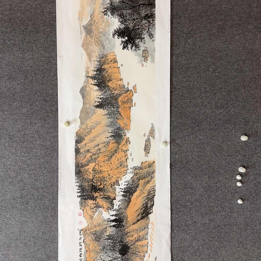 国画杜浩老师手绘作品