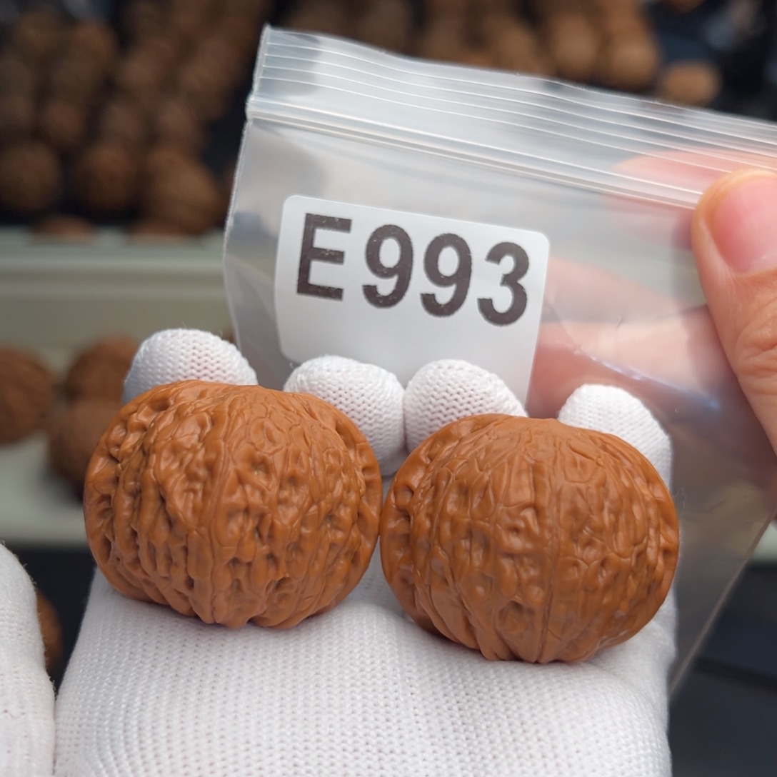 文玩核桃手串E993铁锤40