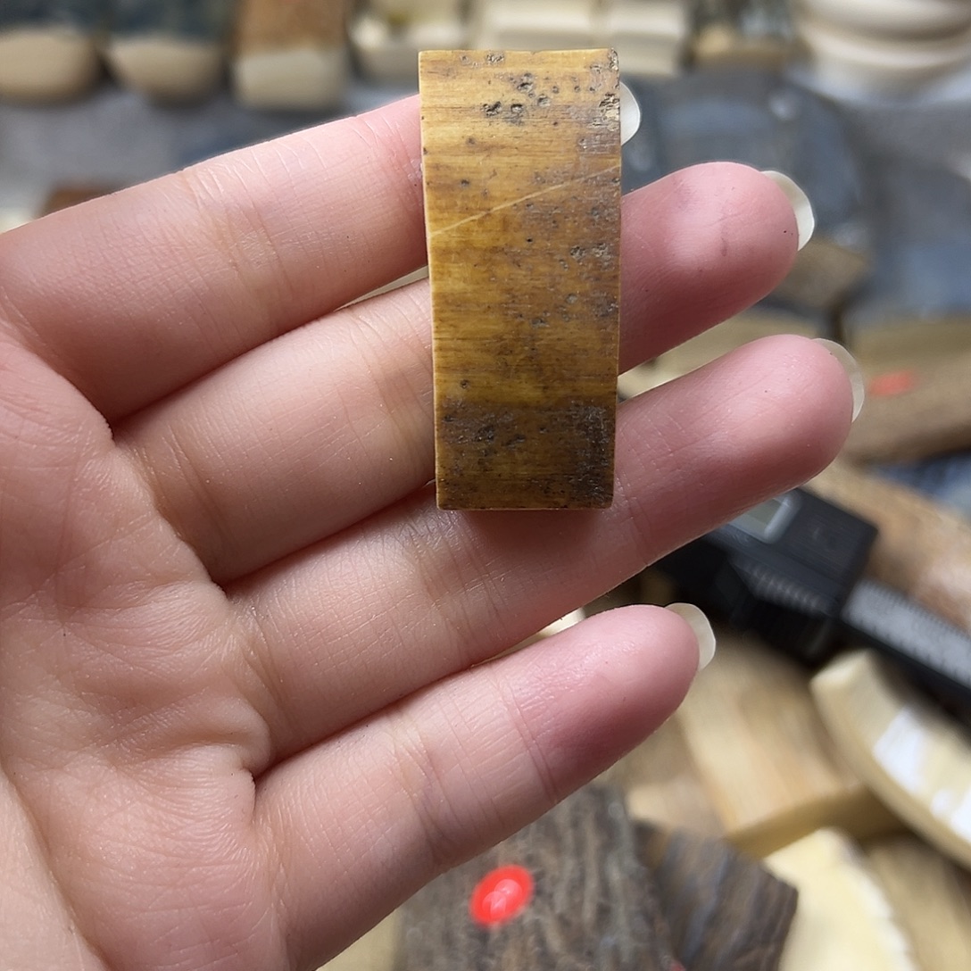 猛犸象牙手串/手链/手镯猛犸原材料边角料大块料