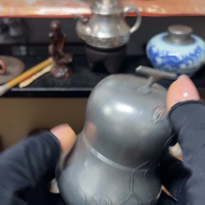 锡中古工艺品摆件