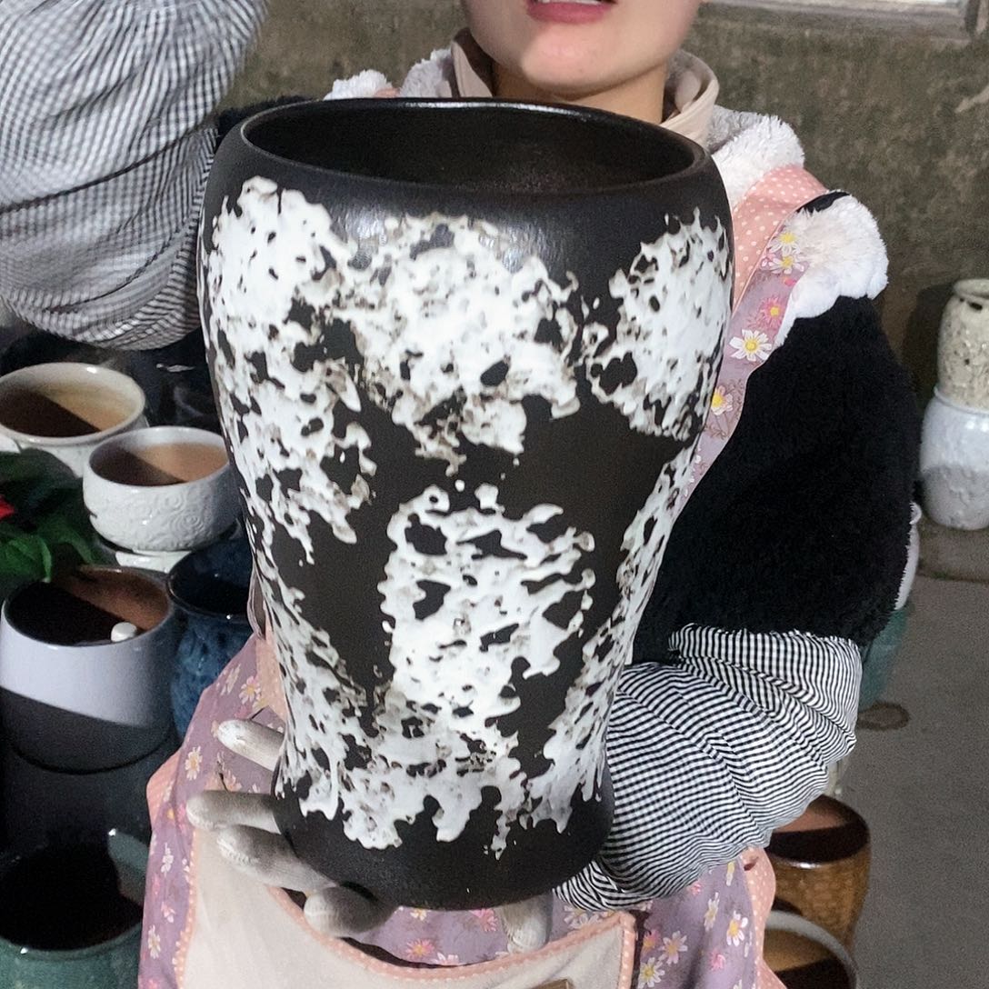 紫砂花盆正品口18高32