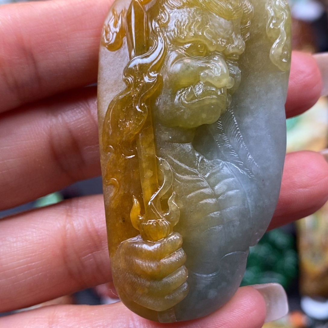 定制翡翠未镶嵌天***秋