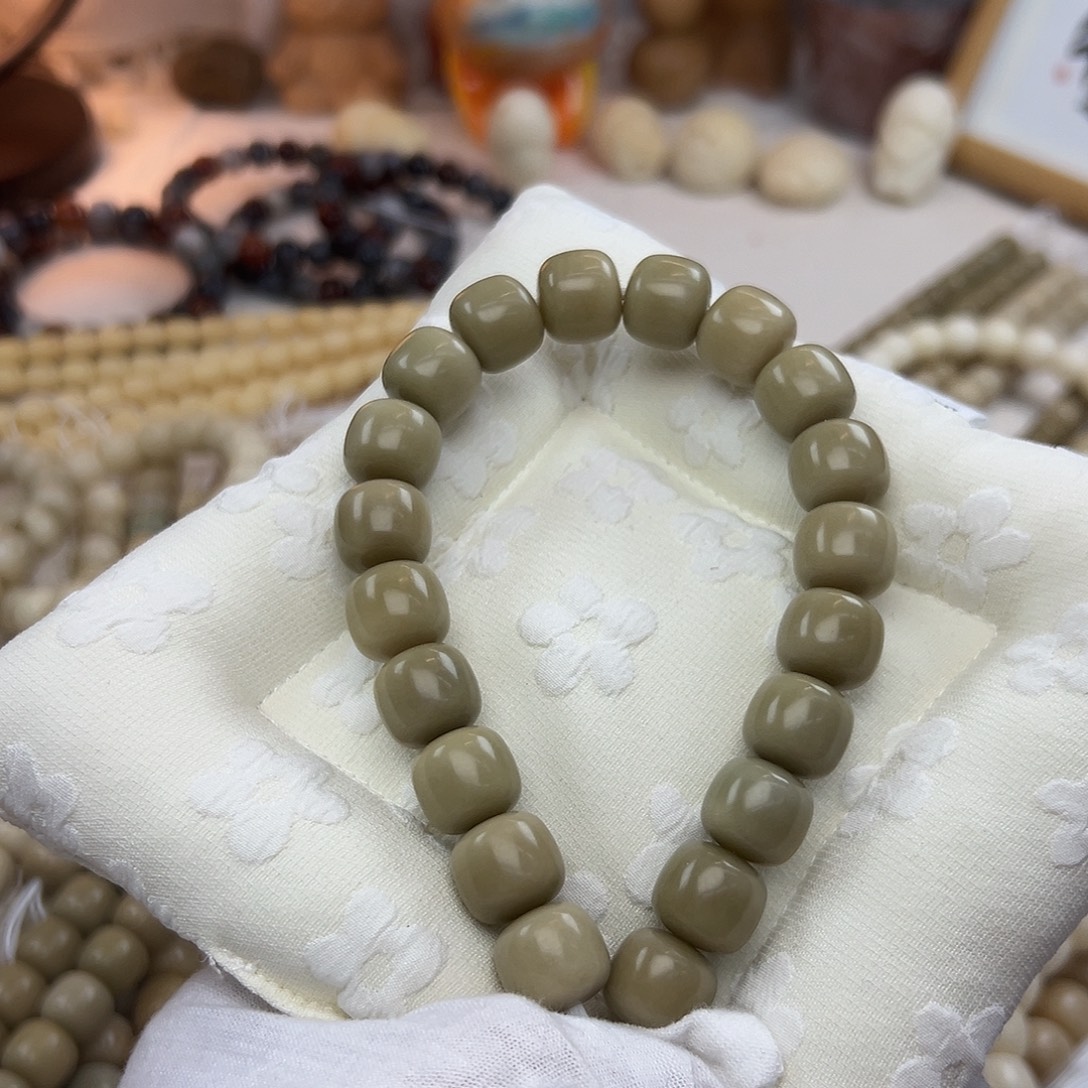 菩提根/象牙果吊坠14干磨燕麦奶咖722