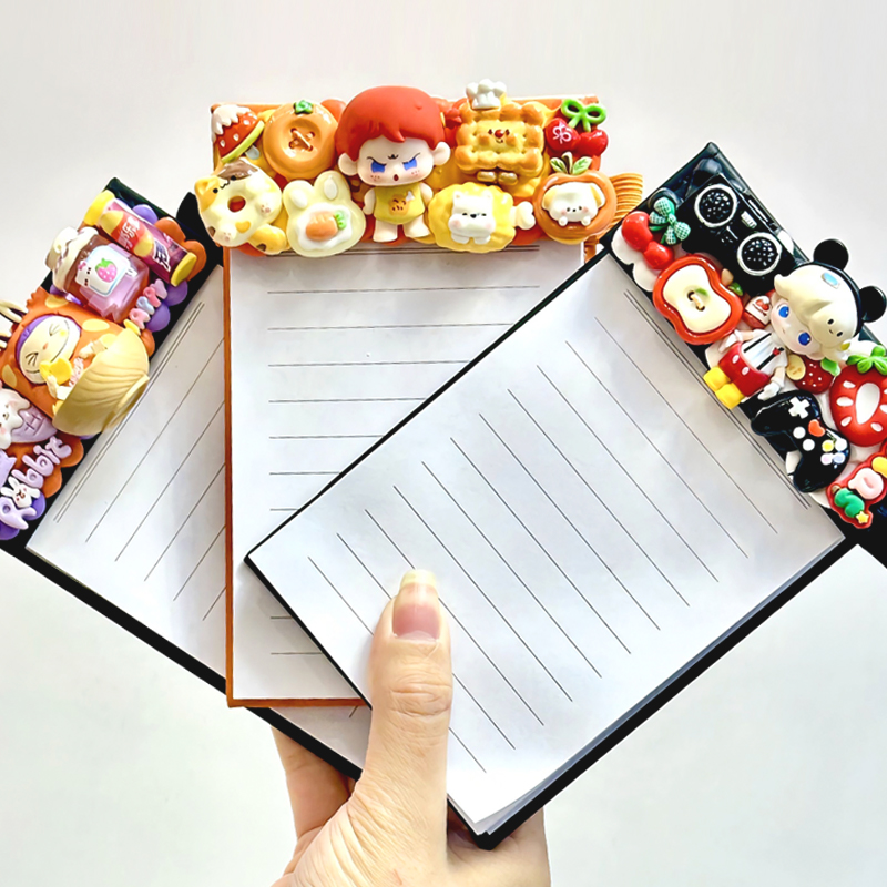 【号位】时光工艺 创意可爱奶油胶便签本
