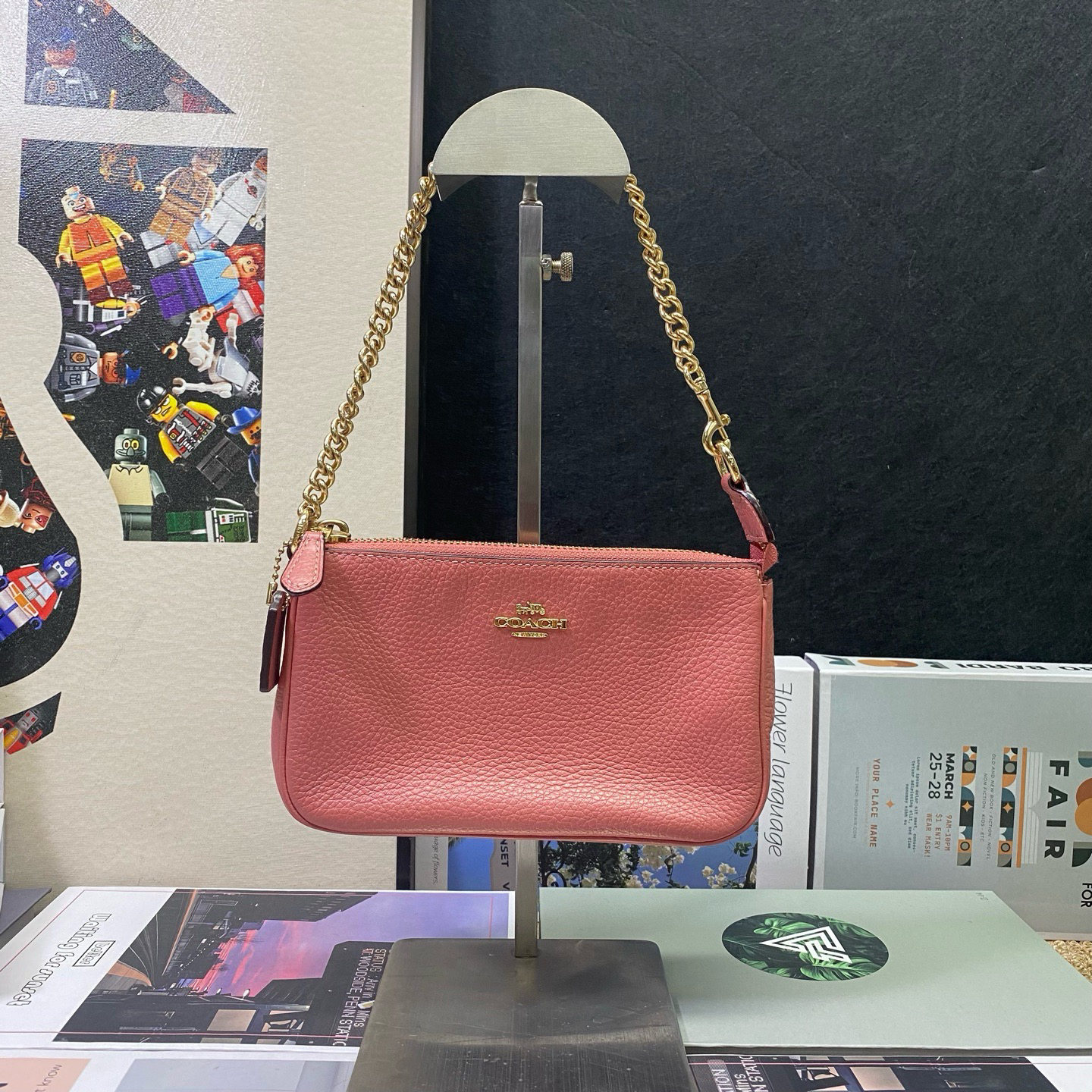 95新 COACH/蔻驰 23361单肩包19*11