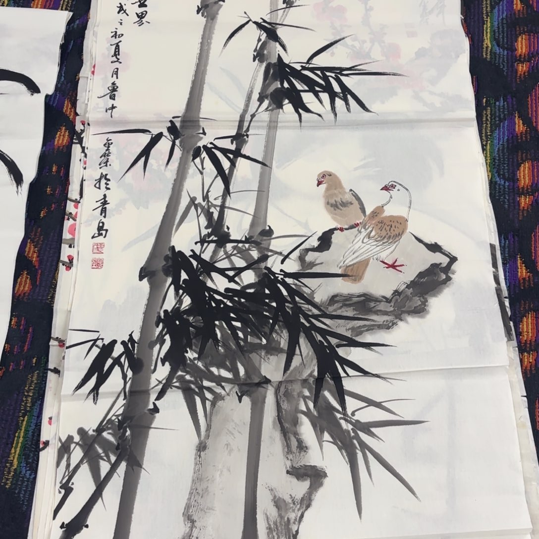 国画国画老师作品刘
