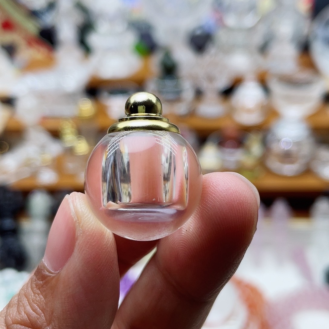 水晶颈饰未镶嵌長***憂吊坠