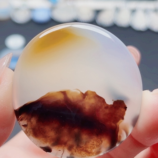 未镶嵌玛瑙/玉髓珠宝奇石