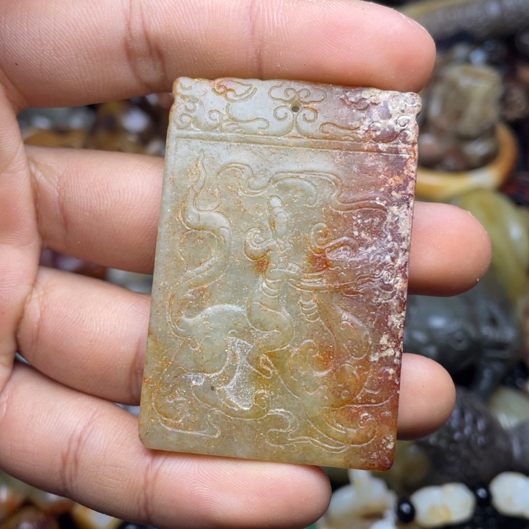 和田玉（糖玉）未镶嵌挂件