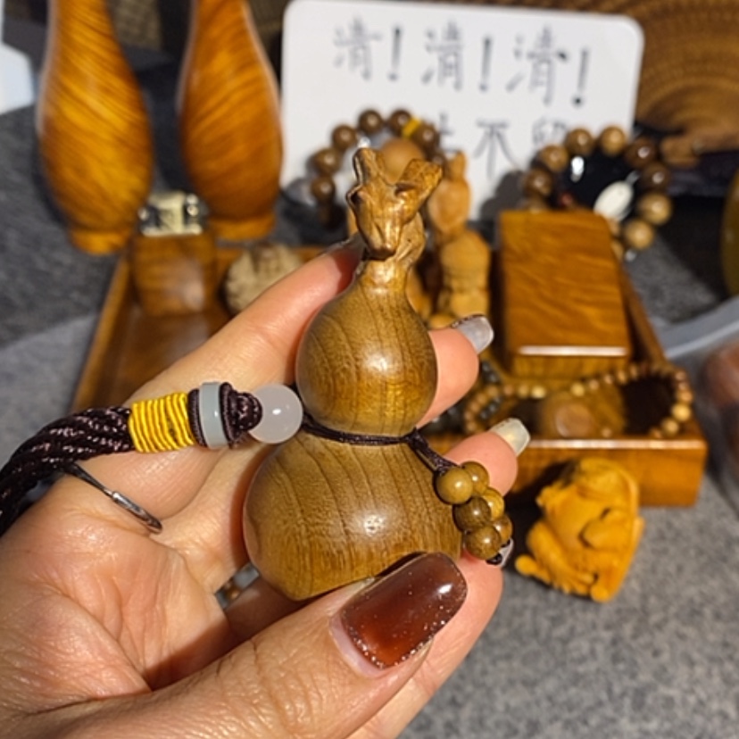 【闪购商品】金丝楠金丝楠手把件