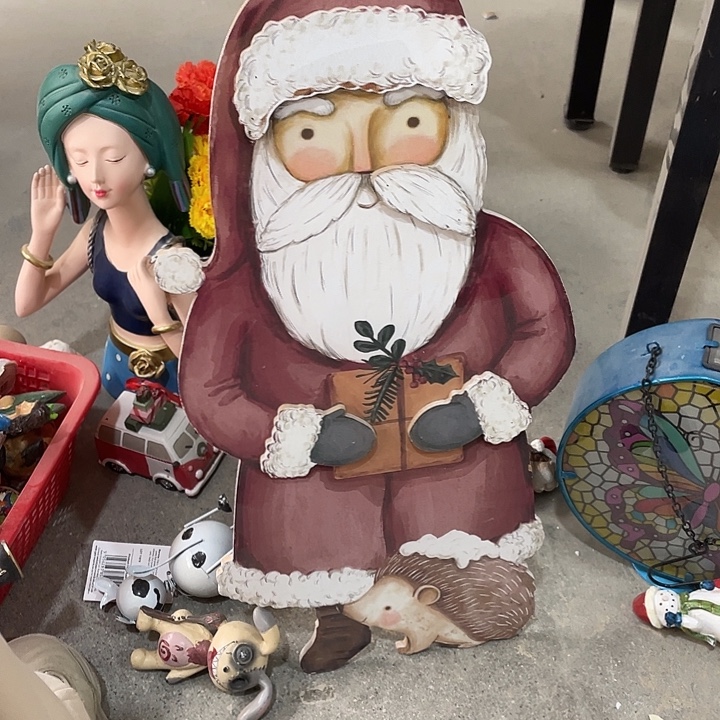 树脂样品样品哟胖圣诞老人靠牌