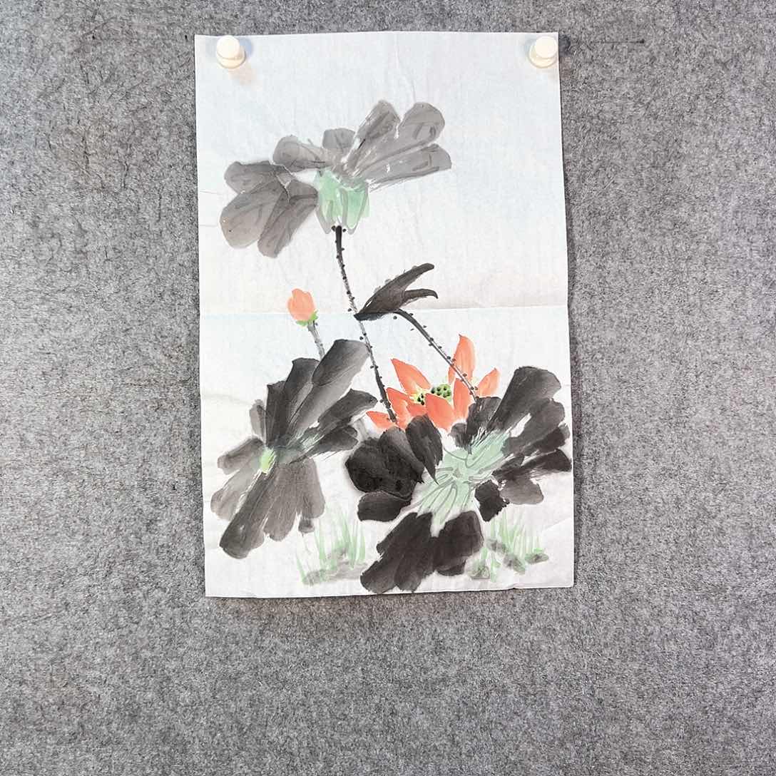 国画440 山水之间有许多相似之