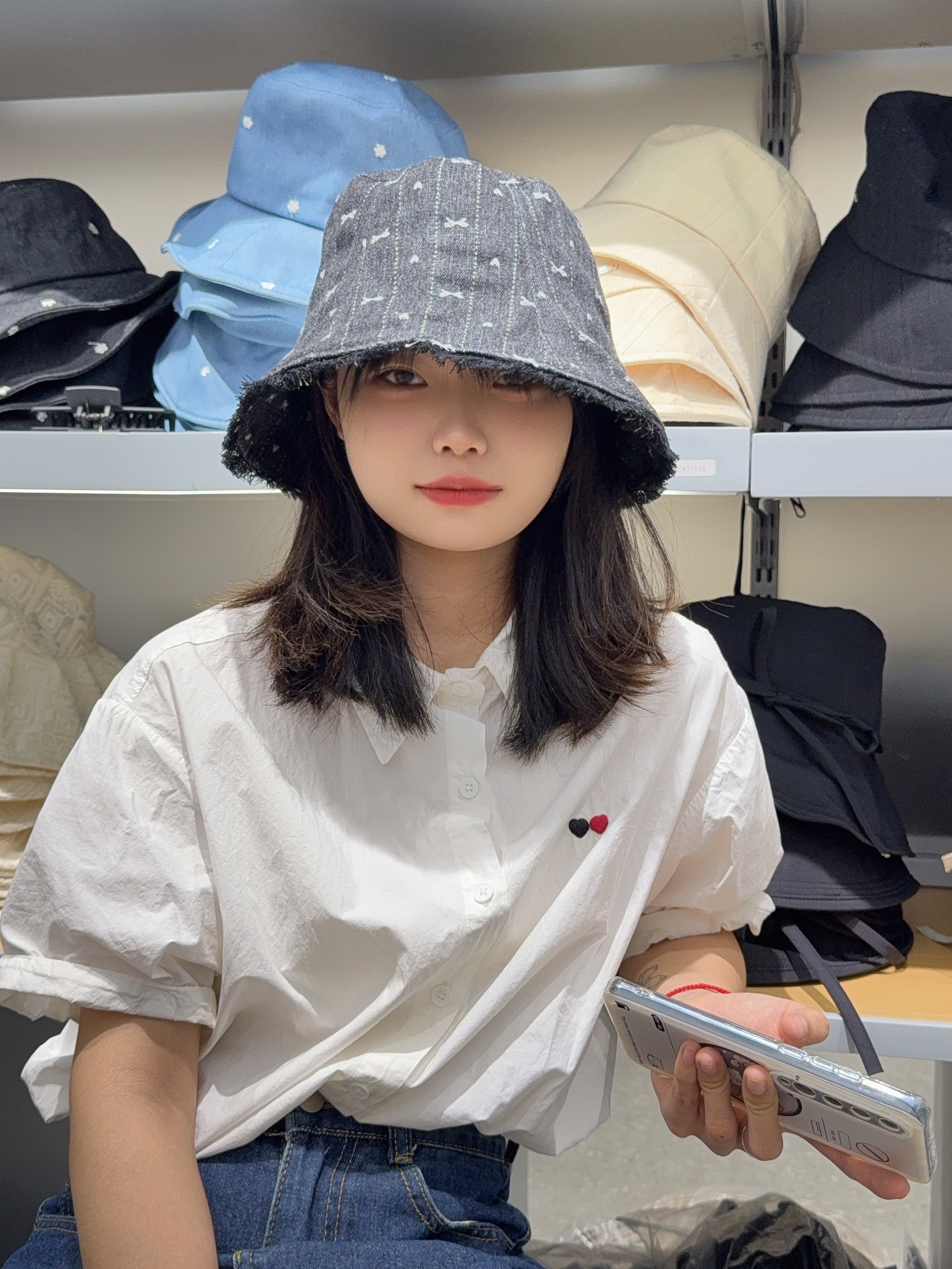 帽子遮脸防晒帽韩版平顶水桶帽冬季秋冬宽檐春夏