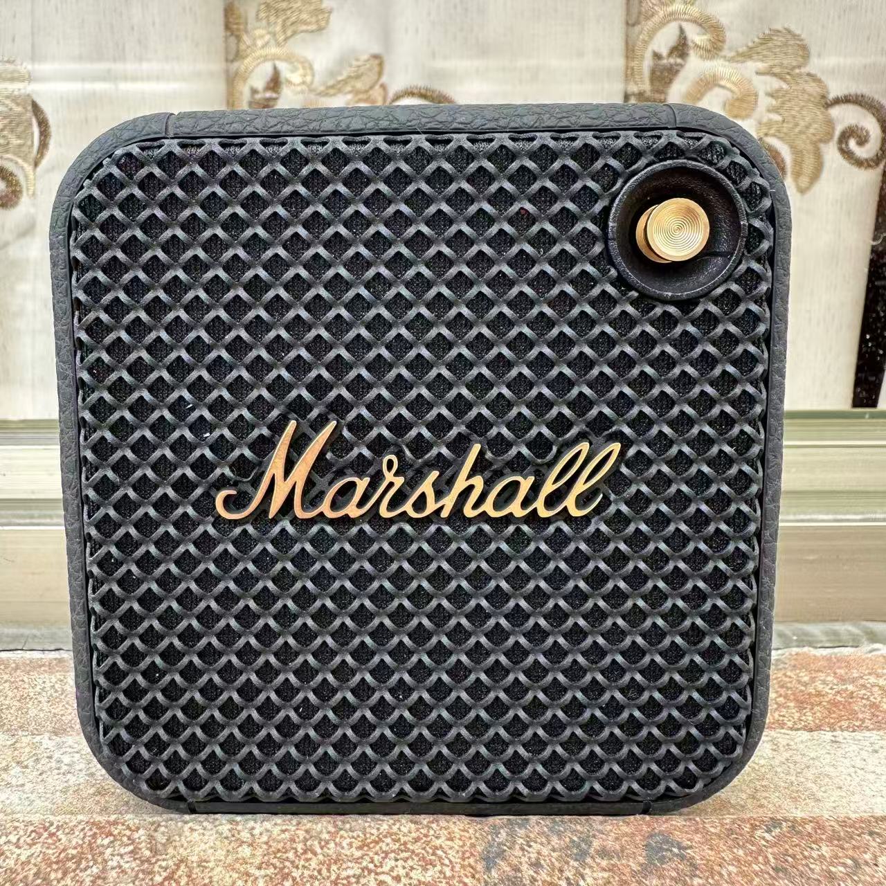 9新 MARSHALL 马歇尔 Willen一代 便携式 户外蓝牙音箱 裸机