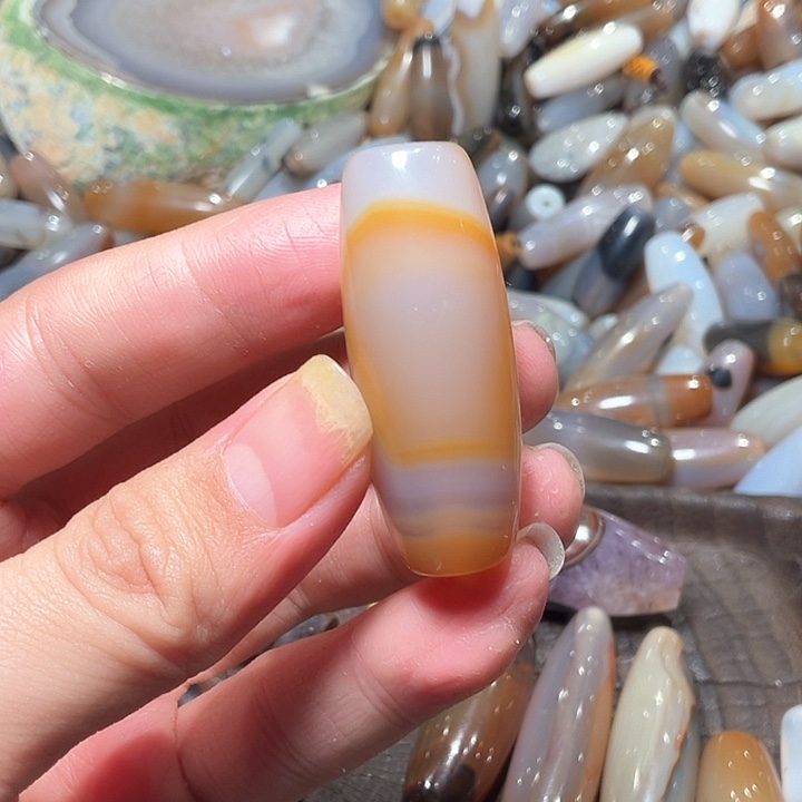 玛瑙/玉髓吊坠(不含链)未镶嵌