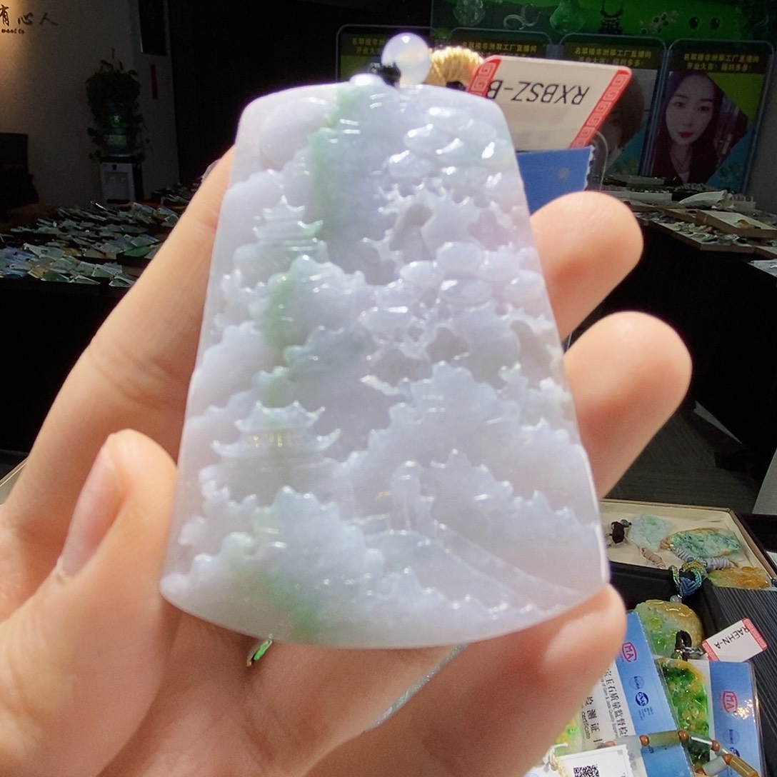 颈饰未镶嵌翡翠翡翠