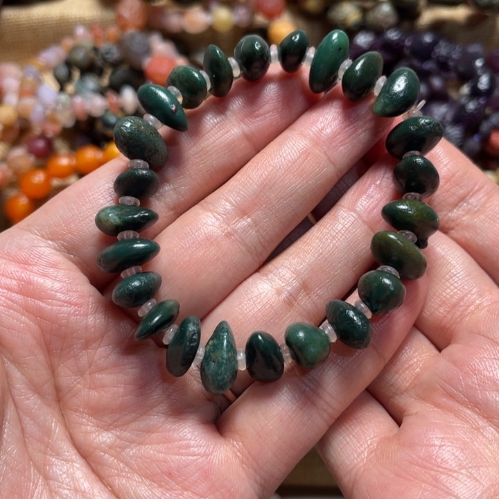 玛瑙/玉髓合金手链