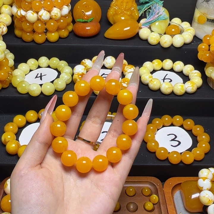 简***约14mm全品无暇手串