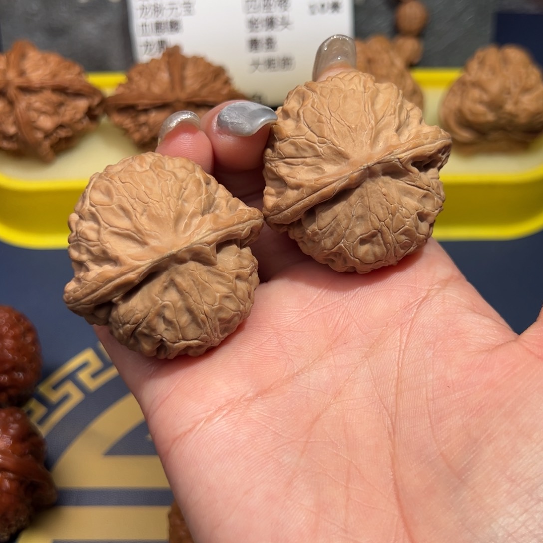 文玩核桃把件宫灯43全品