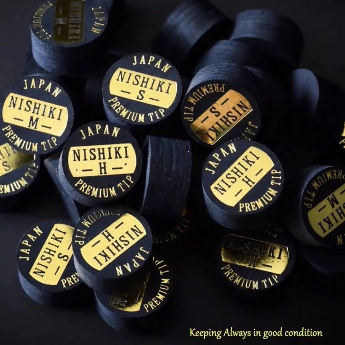 锦皮头,日本锦皮头,正品原装锦皮头,质量好,包邮台球皮头