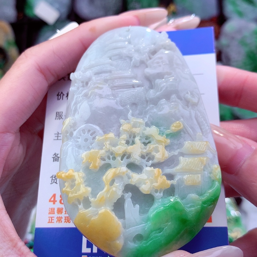 【闪购商品】翡翠颈饰未镶嵌天然