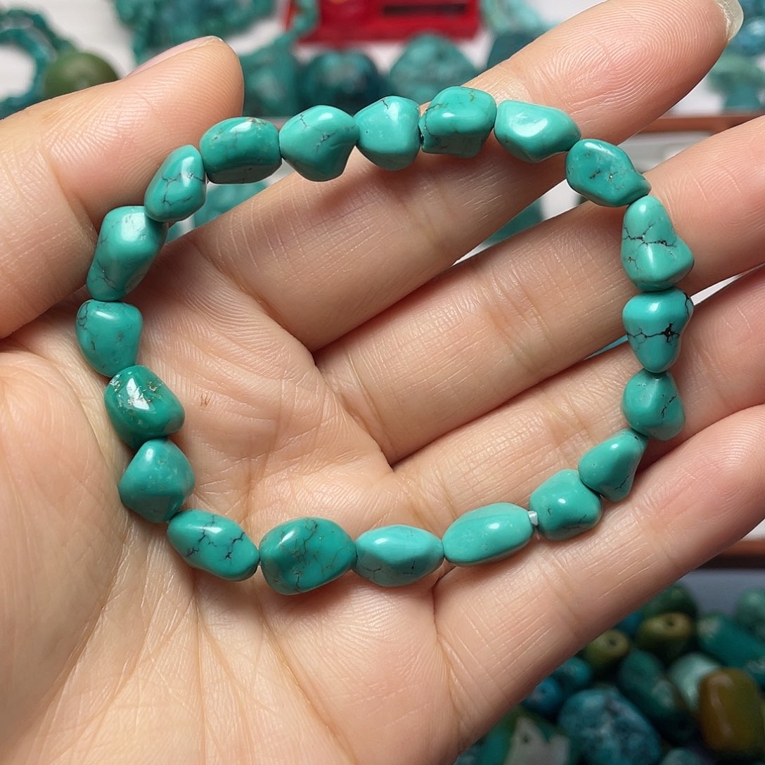 绿松石未镶嵌手链