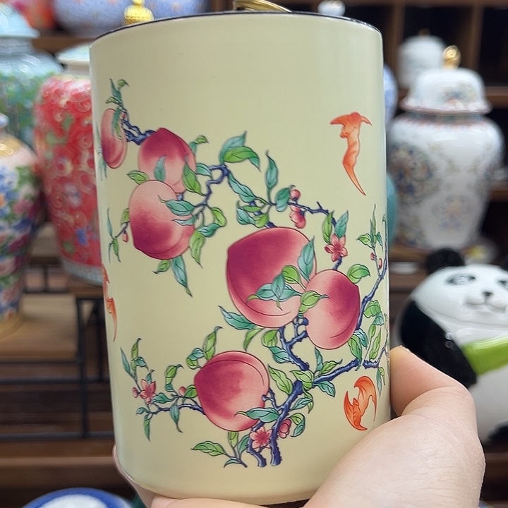 瓷片茶叶罐茶叶罐