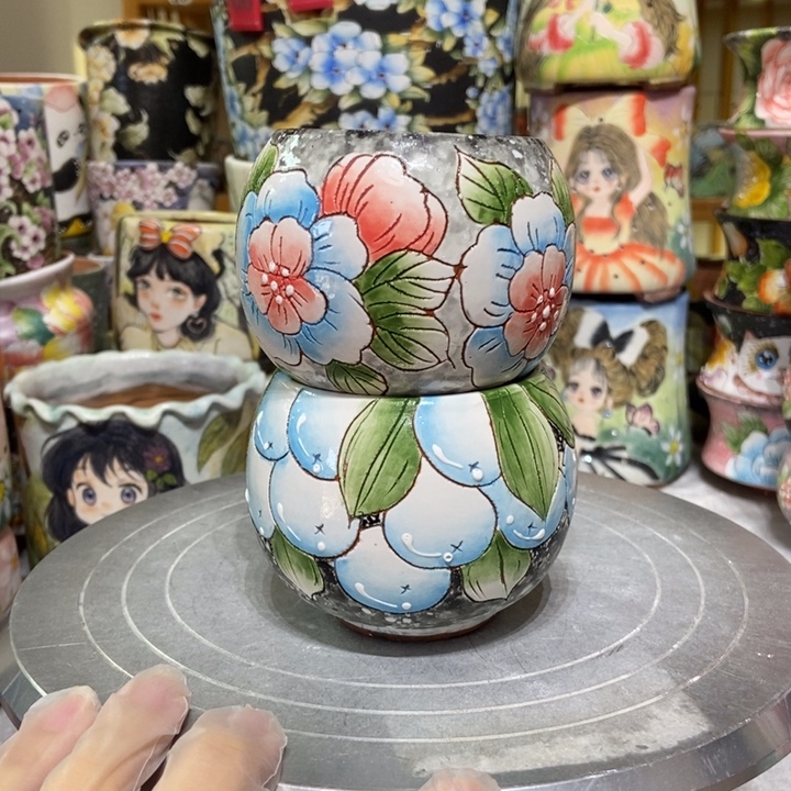 景德镇艺术手绘作品