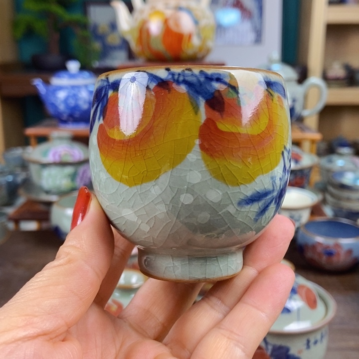 瓷片手工制作工艺精湛等特点