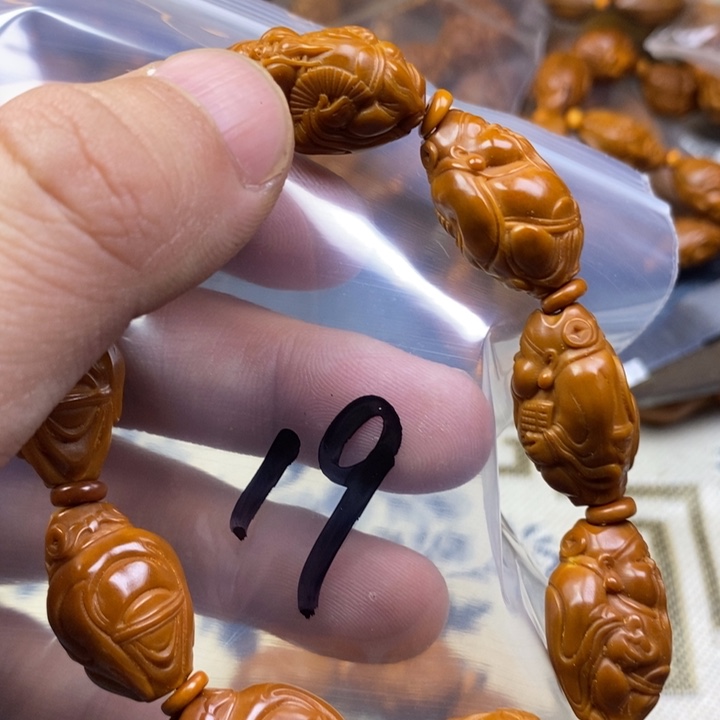 手串/手链橄榄核橄榄核雕工艺手串